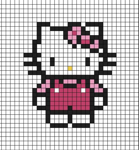 hello kitty pixel